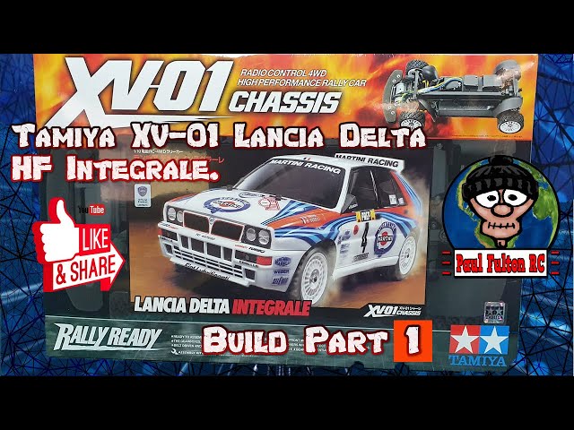 タミヤ Lancia Delta Integrale ラジコンボディ 1/10 Killerbody Lancia Delta HF Integrale PrePainted 1/10 Rally