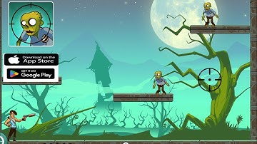 Stupid Zombies - Gameplay (Android, IOS) Level 1-18