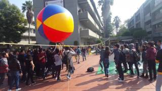 Voleibol en Plaza Roja