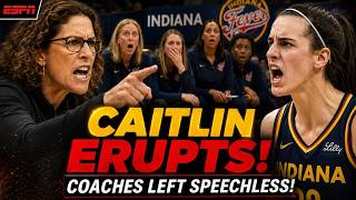 Caitlin Clark ERUPTS! Fever Coaches Left SPEECHLESS!