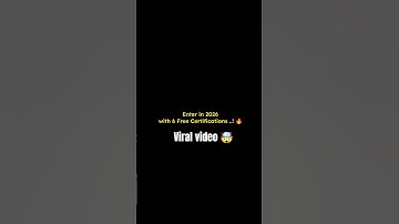 🔥Don’t Miss These 6 FREE Certifications for 2026! Boost Your Resume Fast 🚀| #viral #shorts #2026 #yt