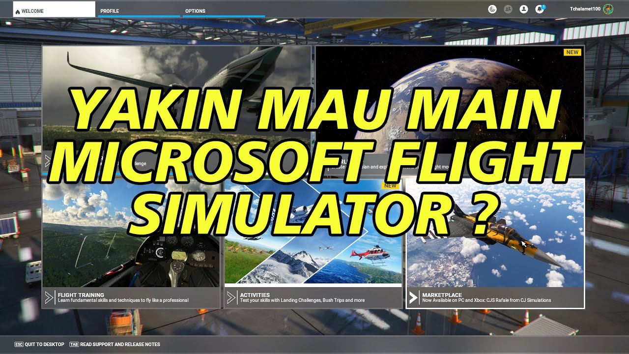 Tonton ini dulu sebelum beli Microsoft Flight Simulator 2020 - YouTube