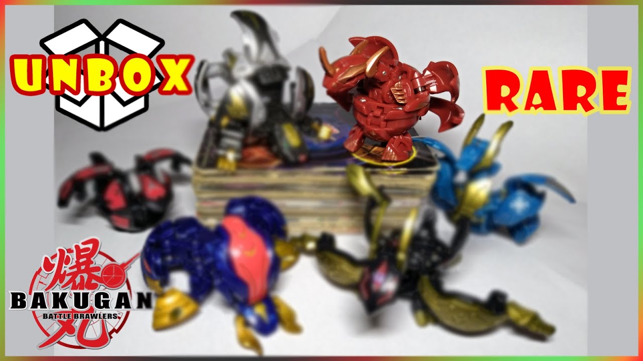 JAPAN-ONLY BAKUGAN UNBOX (BAKUTECH) (爆丸 開封) - YouTube