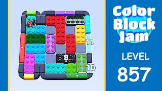 Color Block Jam Level 857 Solution Without Boosters