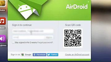 Como se usa AirDroid?