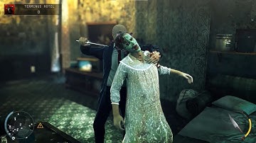 [Hitman Absolution] Knife Massacre In Terminus Hotel 1