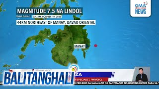 Panayam kay Angelito Lanuza, Supervising Science Research Specialist, PHIVOLCS | Balitanghali