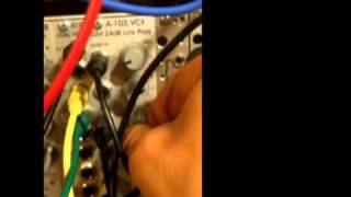 Slow jam with 4ms SCM, Wiard Unkle Oscillator, Noise Swash, Borg Filter