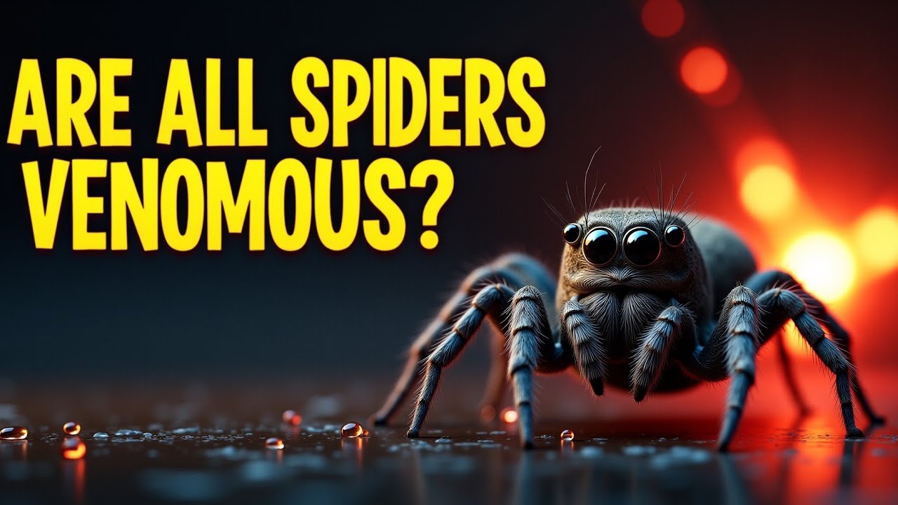 🎥 Mythbusting: Are All Spiders Venomous? The Truth Revealed! 🕷️
