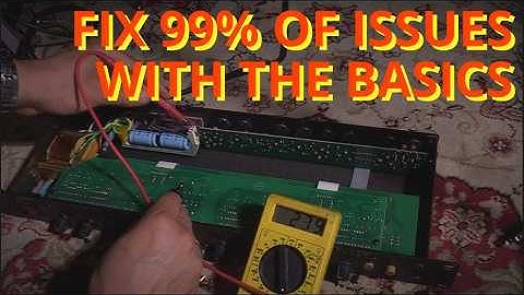 The Basics of Audio Electronic Repair and Troubleshooting
