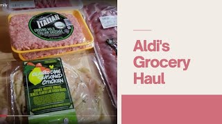 Aldis Grocery Haul | Large Family