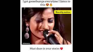 Video thumbnail of "Mere dholna sun - shreya ghoshal - 😱😱 | #shorts"