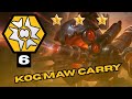 INSANE KOGMAW CARRY! - Teamfight Tactics