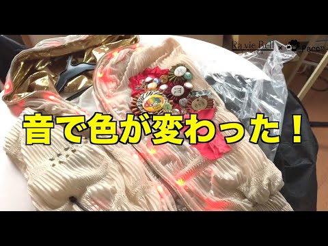 伝説の番組「学校へ行こう！」でお馴染み”軟式グローブ”パークマンサーさん光る衣装を着て…☆