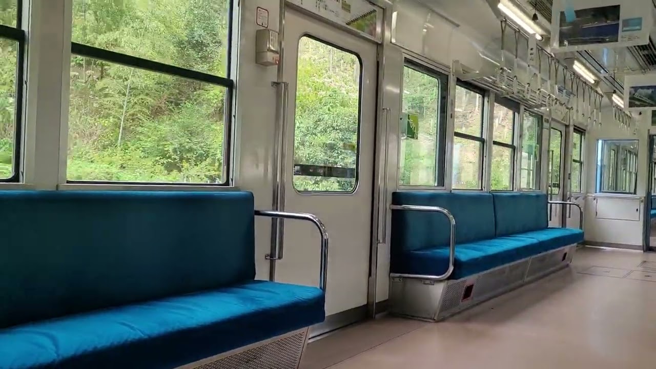 [Eiden] 叡山電鉄鞍馬線 鞍馬駅→貴船口駅 에이잔전철 구라마 → 키부네구치 주행영상 Eizan Railway Kurama → Kibuneguchi