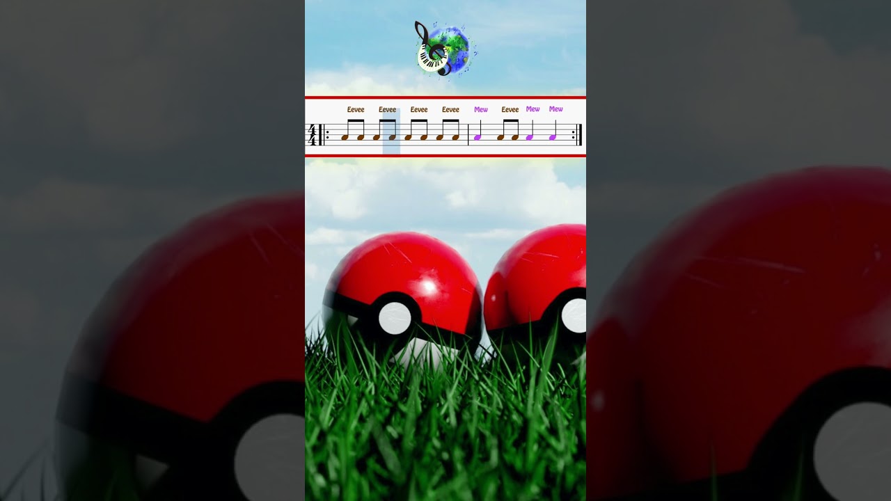 Elementary Music Rhythm Play Along: Pokemon Rhythms!