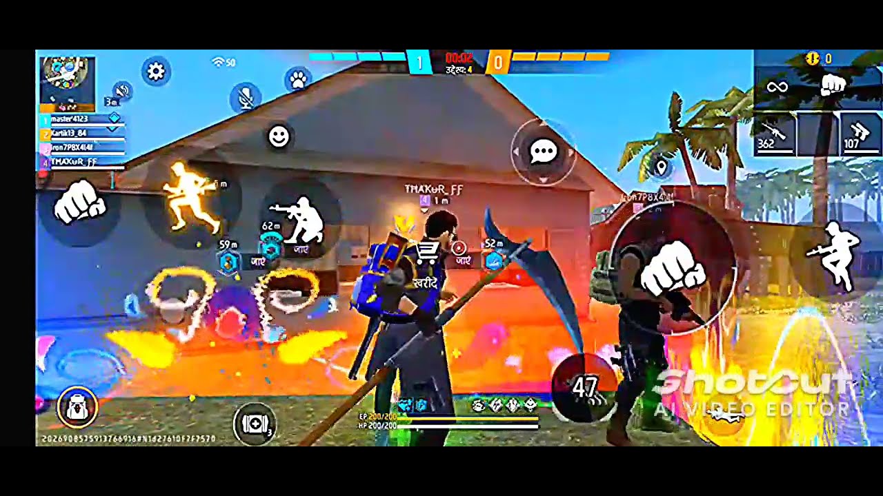 CS rank push in free fire gaming#free fire garena