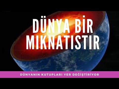 DÜNYANIN MANYETİK ALANI | DÜNYA BİR MIKNATISTIR