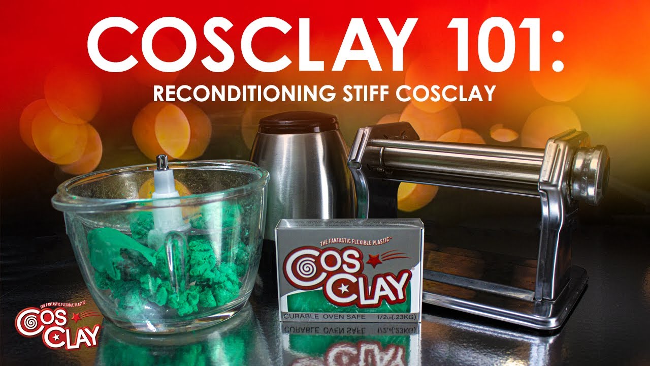 Cosclay 101: Reconditioning Stiff Polymer Clay