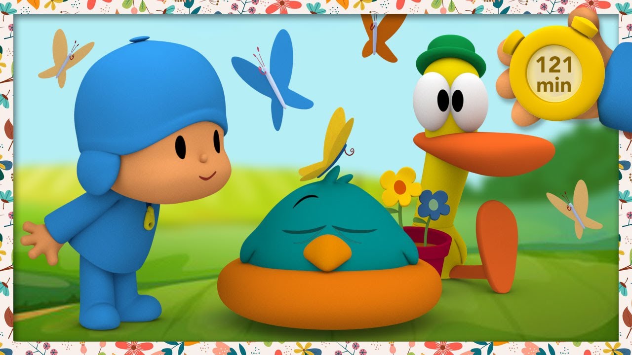 🎨 POCOYO E NINA - Aprendendo as cores [121 minutos]