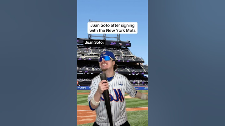 Juan Soto after signing with the Mets😂⚾️