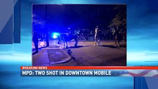 Two shot in downtown Mobile after Mardi Gras parade - NBC 15 News WPMI