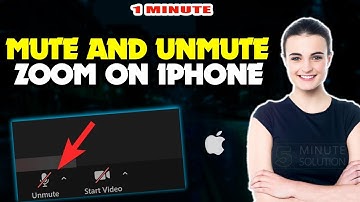 How to Mute and Unmute zoom on iPhone or iPad at once 2024
