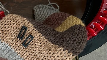 How To Make Flat Panels And Use Addi Stoppers in Circular Mode ~ Addi, Sentro, Circular Knitting