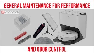 Roborock S8 Pro Ultra Maintenance for Performance and Odor Control