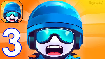 Island Defense TD - Mega War - Gameplay Walkthrough Part 3 Tutorial Army Tower Defense (Android)