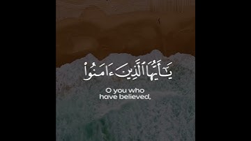 تلاوة هادئة تريح الأعصاب 😴🎧 القارئ: اسلام صبحى سوره: الأحزاب 💙❤