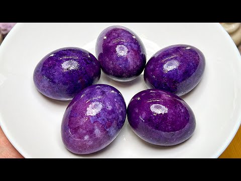КОСМИЧЕСКИЕ ЯЙЦА БЕЗ ХИМИИ! КАК ПОКРАСИТЬ ЯЙЦА НА ПАСХУ БЕЗ ХИМИИ!