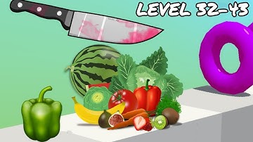 Slice it all game - Level 32-43 - Soap cutting gameplay 🔴 - asmr soap carving - Android game