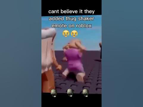 Thug Shaker on Roblox - YouTube