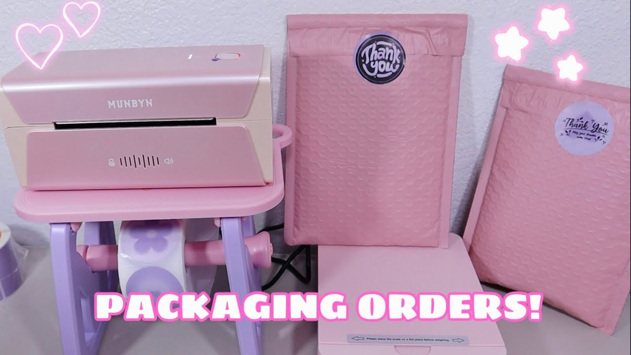 ASMR~Packaging small biz Orders!! 🩷💌