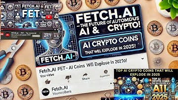 Fetch.AI (FET) Explained | The AI Crypto Revolution Series Ep. 1)🚀 | Top AI Crypto Coins 2025