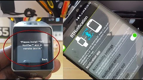 O que significa BT no smartwatch?