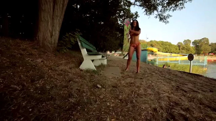 Sandra Keller wakeboarding summer 2015