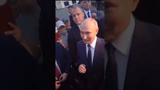 Путин В.В приехал в Тверь Тургиново