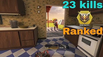 *NEW* 23 KILLS SOLO V SQUARD COD MOBILE MP RANKED GAMEPLAY IN GRAND MASTERS RANK | FILMY PLAYS