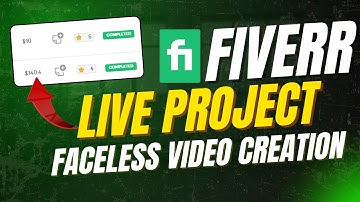 Live fiverr Project of faceless video Creation . Youtube Automation Bangla