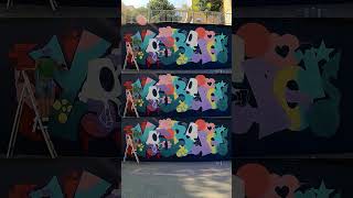 Watch artist Yubia transform a city wall in Barcelona 🎨  #CreateNext