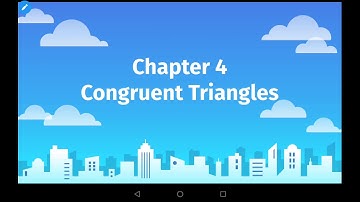 Geometry 4.1 Triangles and Angles