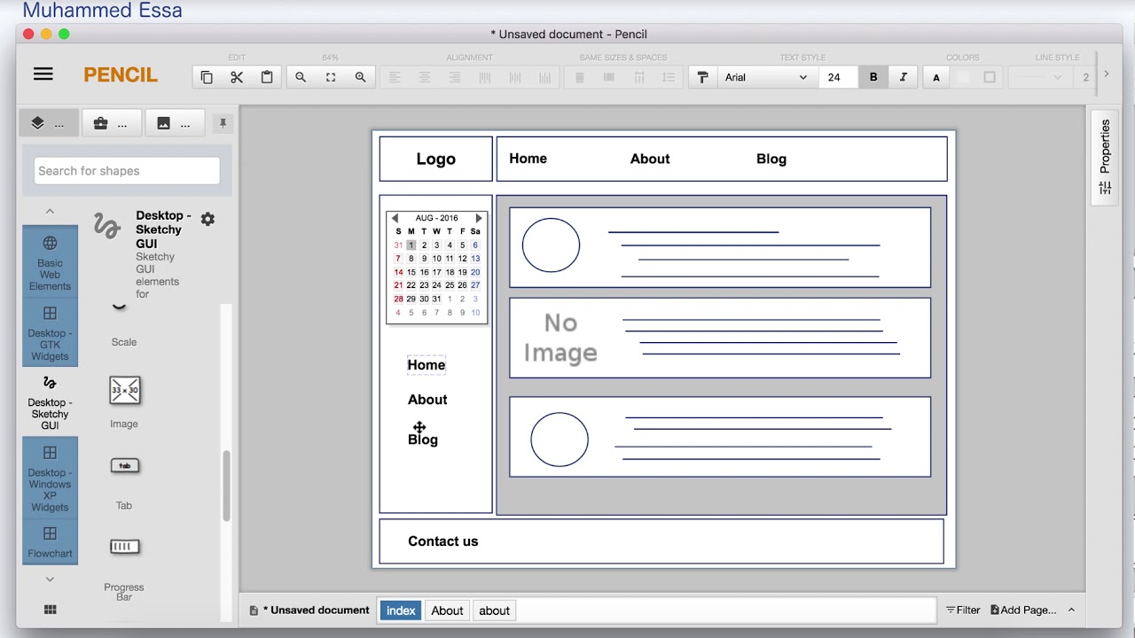 31 UI : UX Sketching - YouTube