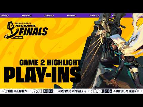 <strong>PLAY</strong>-INS <strong>GAME</strong> 2 하이라이트 | TFT APAC Regional Finals