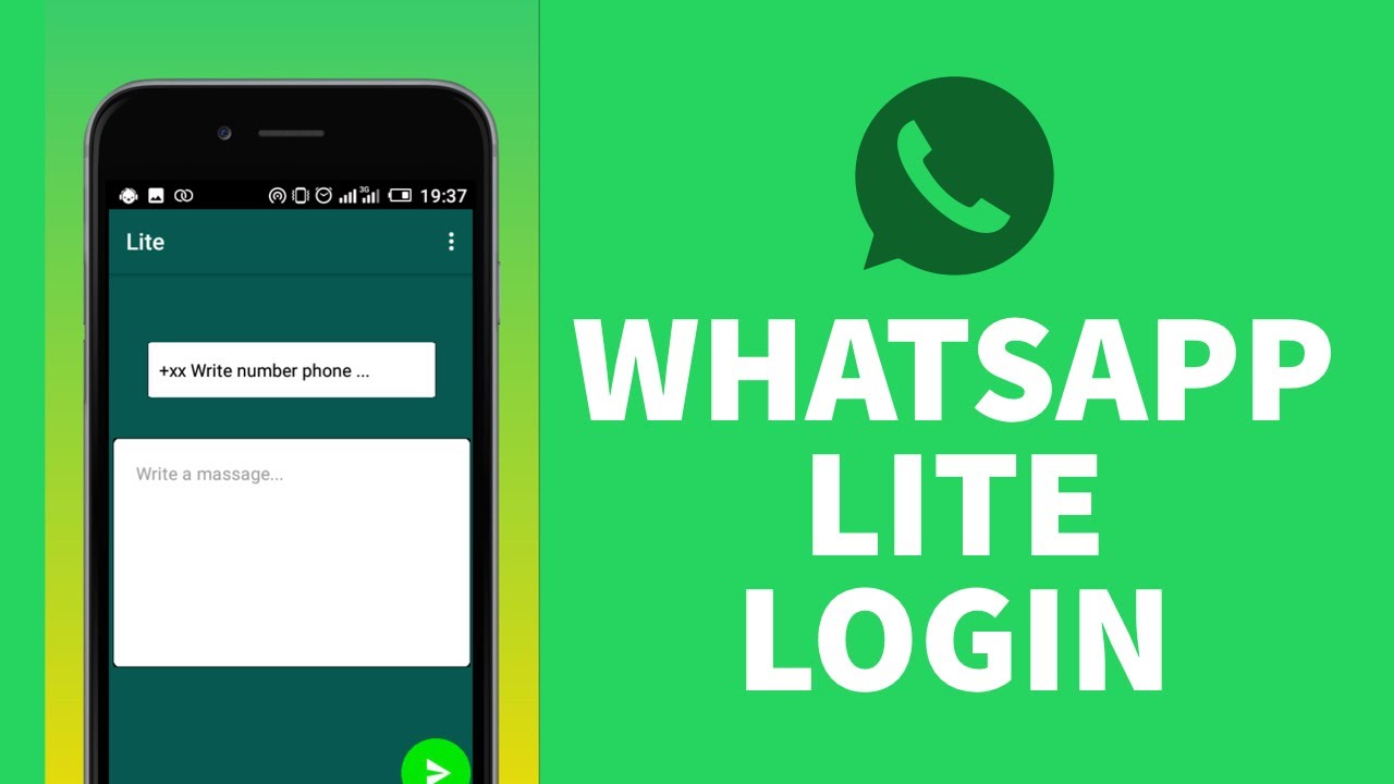 How to Login Whatsapp Lite Account 2021? Whatsapp Login Sign In - YouTube