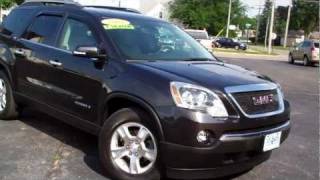2008 GMC Acadia 4dr suv 3rd row seat low low miles Dekalb IL near Roscoe IL.