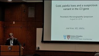 Family Genetics and a C3 Variant