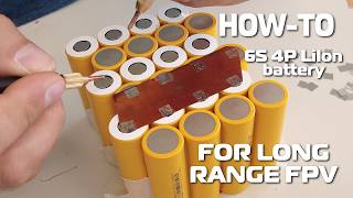 HOW-TO 6S4P 26Ah FEB 6500mAh battery pack for long range cloud chasing and range testing!!!