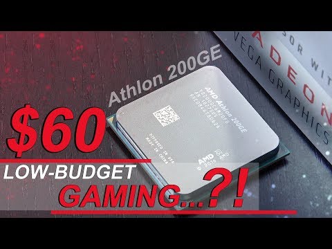 THIS is What This $60 CPU Can DO! -- AMD Athlon 200GE